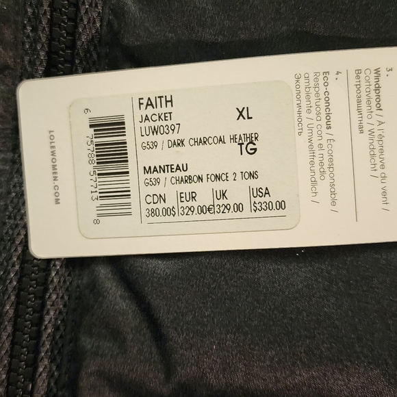 Lole FAITH jacket XL - Picture 5 of 5